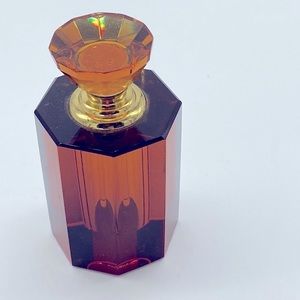 Vintage Sexy and Sophisticated Perfume Glass Jar